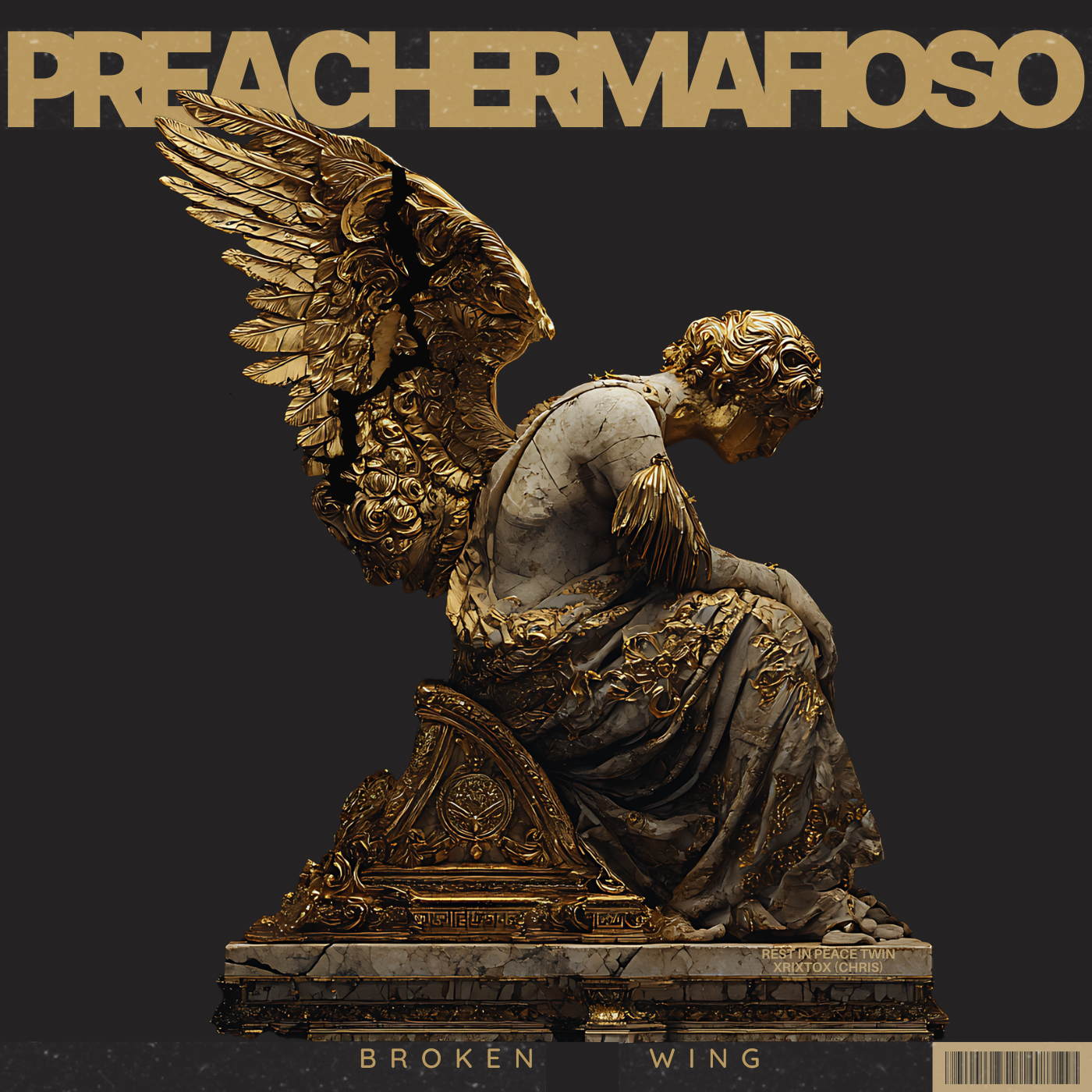 Preach3r PreacherMafioso Urban Confidence in Dreadlocks and Gold